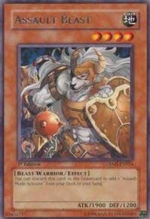 Assault Beast (CRMS-EN024) - Crimson Crisis 1st Edition
