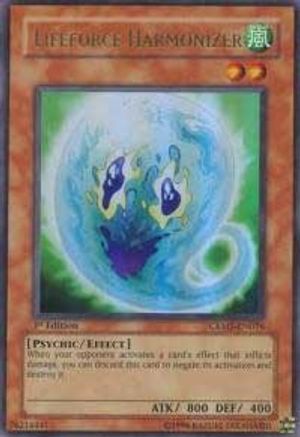 Lifeforce Harmonizer (CRMS-EN026) - Crimson Crisis Unlimited