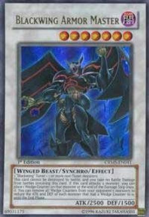 Blackwing Armor Master (CRMS-EN041) - Crimson Crisis 1st Edition