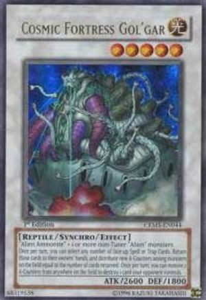 Cosmic Fortress Gol'Gar (CRMS-EN044) - Crimson Crisis Unlimited