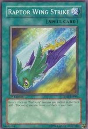 Raptor Wing Strike (CRMS-EN048) - Crimson Crisis Unlimited