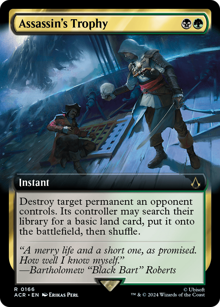 Assassin's Trophy (Extended Art) (ACR-166) - Assassin's Creed: (Extended Art) Foil