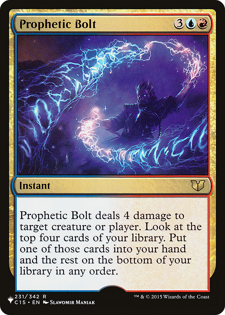 Prophetic Bolt (LIST-231/342) - The List