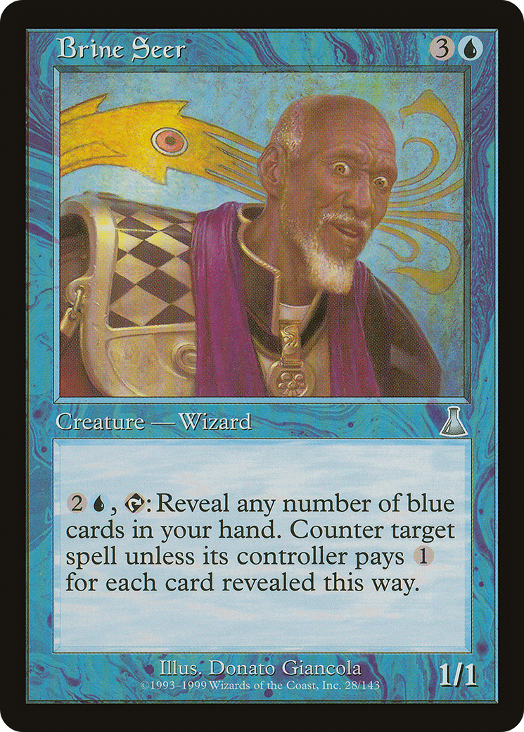 Brine Seer (UDS-028) - Urza's Destiny Foil