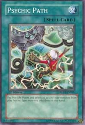 Psychic Path (RGBT-EN058) - Raging Battle 1st Edition