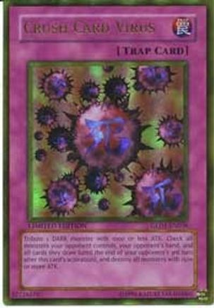 Crush Card Virus (GLD1-EN038) - Gold Series 2008 Limited