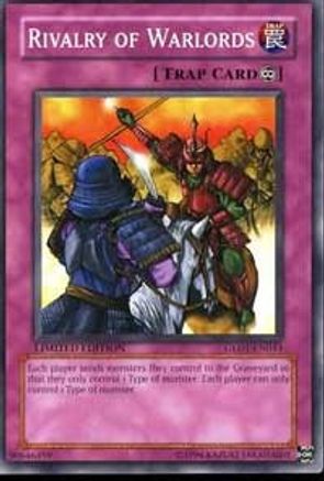 Rivalry of Warlords (GLD1-EN043) - Gold Series 2008 Limited