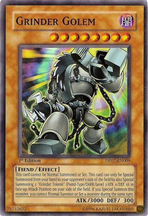 Grinder Golem (DP07-EN009) - Duelist Pack 7: Jesse Anderson 1st Edition