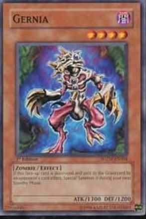 Gernia (SDZW-EN004) - Structure Deck: Zombie World 1st Edition