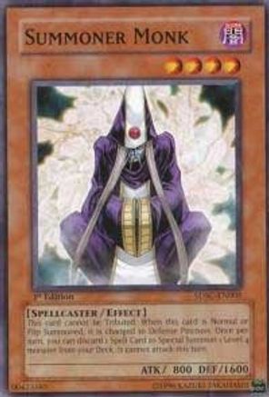 Summoner Monk (SDSC-EN005) - Structure Deck: Spellcaster's Command Unlimited