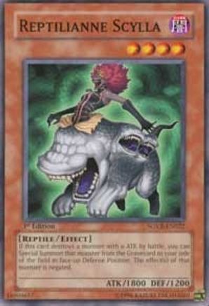 Reptilianne Scylla (SOVR-EN022) - Stardust Overdrive 1st Edition