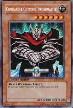 Commander Gottoms, Swordmaster (HA01-EN013) - Hidden Arsenal Unlimited