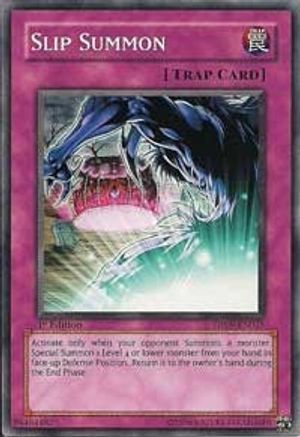 Slip Summon (DP09-EN028) - Duelist Pack 9: Yusei 2 Unlimited