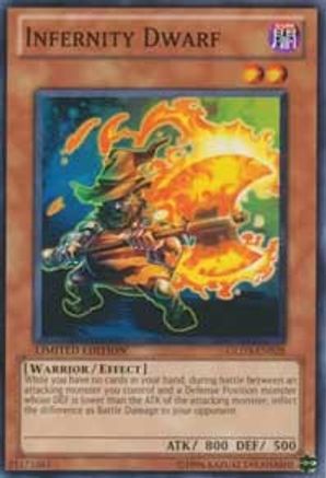 Infernity Dwarf (GLD3-EN028) - Gold Series 3 Limited
