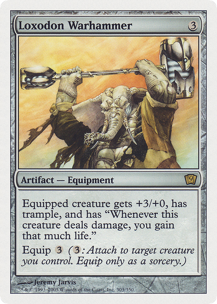 Loxodon Warhammer (9ED-303) - 9th Edition