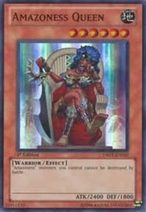 Amazoness Queen (DREV-EN032) - Duelist Revolution 1st Edition