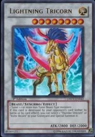 Lightning Tricorn (DREV-EN042) - Duelist Revolution 1st Edition