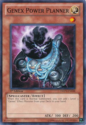 Genex Power Planner (DREV-EN098) - Duelist Revolution Unlimited