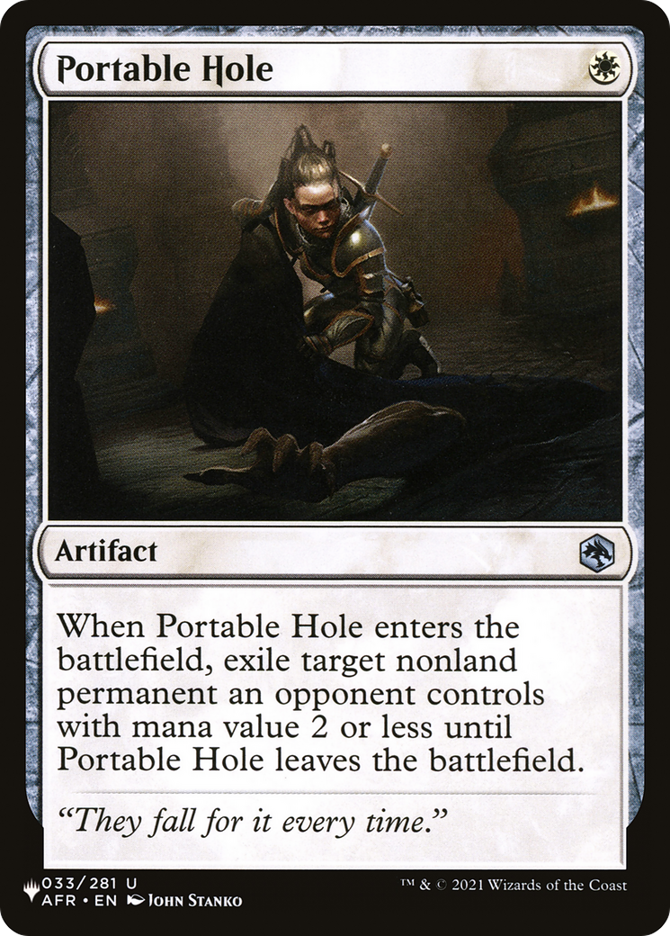 Portable Hole (LIST-033/281) - The List