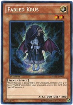 Fabled Krus (HA03-EN002) - Hidden Arsenal 3 Unlimited