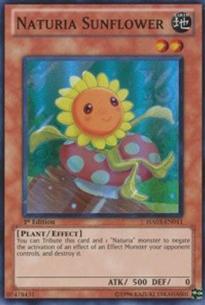 Naturia Sunflower (HA03-EN011) - Hidden Arsenal 3 Unlimited