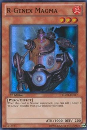 R-Genex Magma (HA03-EN017) - Hidden Arsenal 3 Unlimited