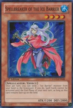 Spellbreaker of the Ice Barrier (HA03-EN048) - Hidden Arsenal 3 1st Edition