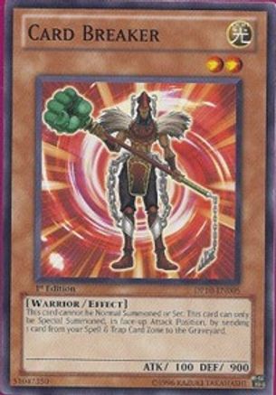 Card Breaker (DP10-EN005) - Duelist Pack 10: Yusei 3 1st Edition