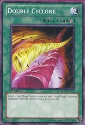Double Cyclone (DP10-EN022) - Duelist Pack 10: Yusei 3 1st Edition