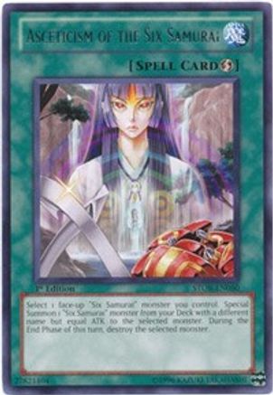Asceticism of the Six Samurai (STOR-EN050) - Storm of Ragnarok Unlimited