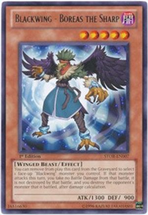 Blackwing - Boreas the Sharp (STOR-EN007) - Storm of Ragnarok 1st Edition