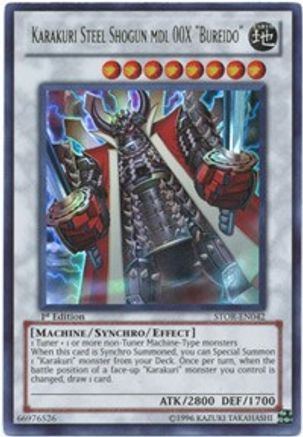 Karakuri Steel Shogun mdl 00X "Bureido" (STOR-EN042) - Storm of Ragnarok Unlimited