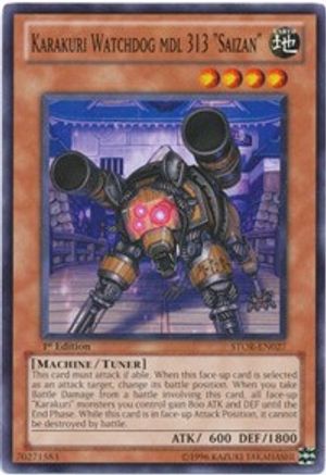 Karakuri Watchdog mdl 313 "Saizan" (STOR-EN027) - Storm of Ragnarok 1st Edition