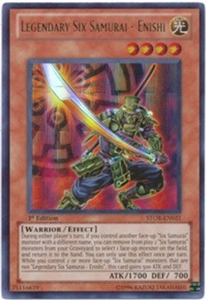 Legendary Six Samurai - Enishi (STOR-EN021) - Storm of Ragnarok Unlimited