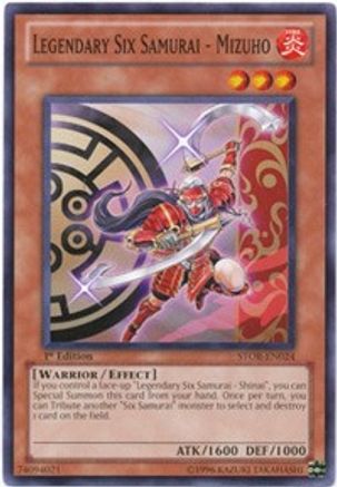 Legendary Six Samurai - Mizuho (STOR-EN024) - Storm of Ragnarok 1st Edition