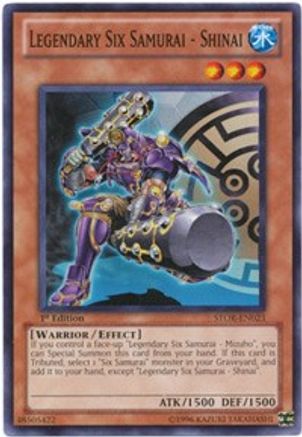 Legendary Six Samurai - Shinai (STOR-EN023) - Storm of Ragnarok Unlimited