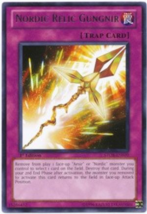 Nordic Relic Gungnir (STOR-EN070) - Storm of Ragnarok 1st Edition