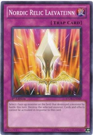 Nordic Relic Laevateinn (STOR-EN069) - Storm of Ragnarok 1st Edition