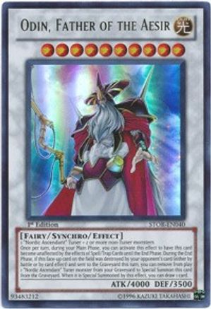 Odin, Father of the Aesir (STOR-EN040) - Storm of Ragnarok Unlimited