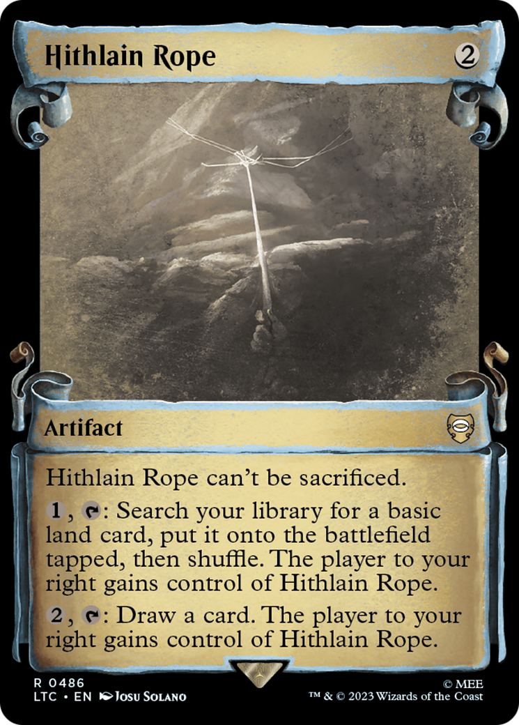 Hithlain Rope (Showcase Scrolls) (LTC-486) - Tales of Middle-earth Commander: (Showcase)