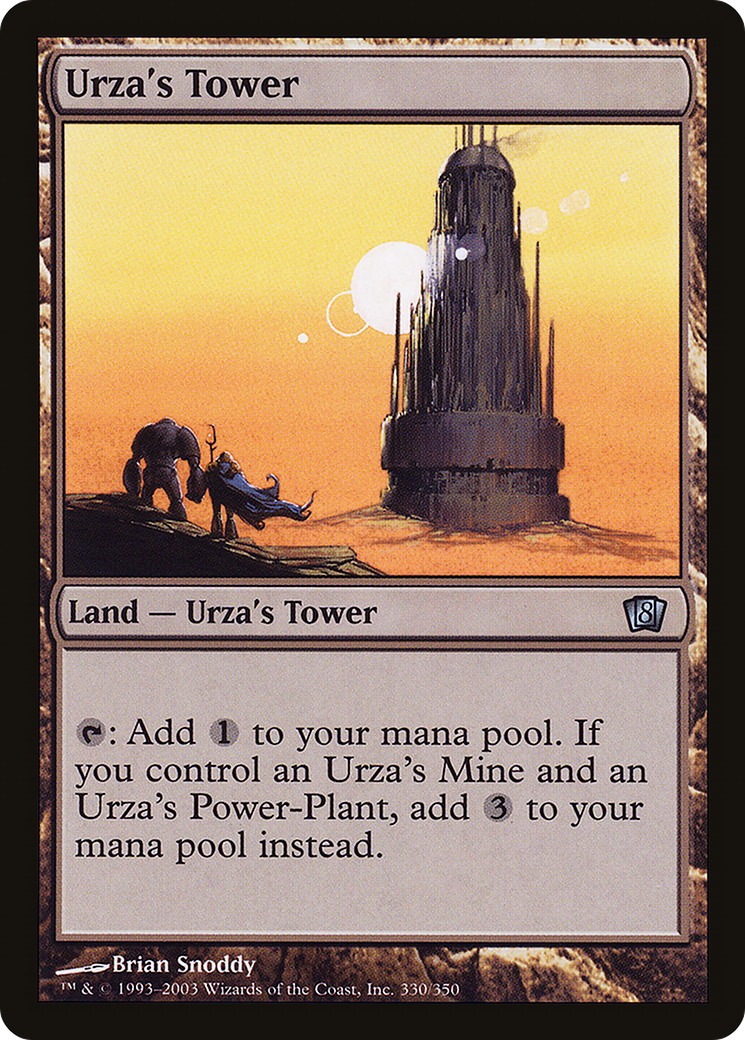 Urza's Tower (8ED-330★) - 8th Edition Foil
