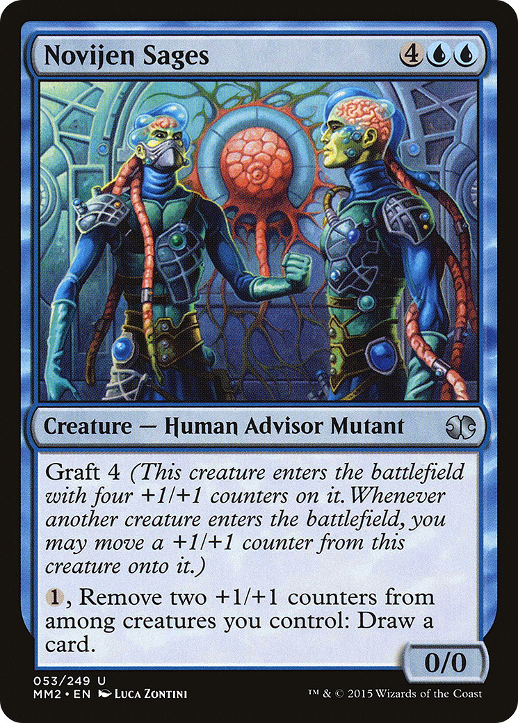 Novijen Sages (MM2-053) - Modern Masters 2015 Foil