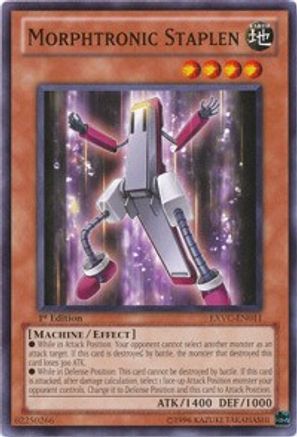 Morphtronic Staplen (EXVC-EN011) - Extreme Victory 1st Edition
