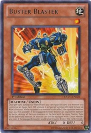 Buster Blaster (EXVC-EN022) - Extreme Victory 1st Edition