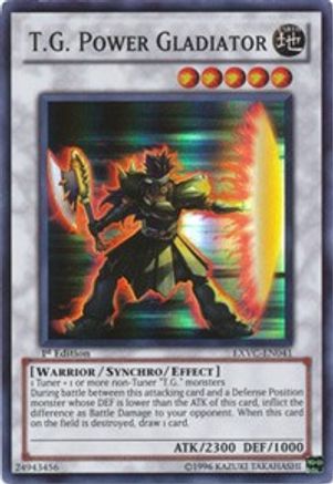 T.G. Power Gladiator (EXVC-EN041) - Extreme Victory Unlimited