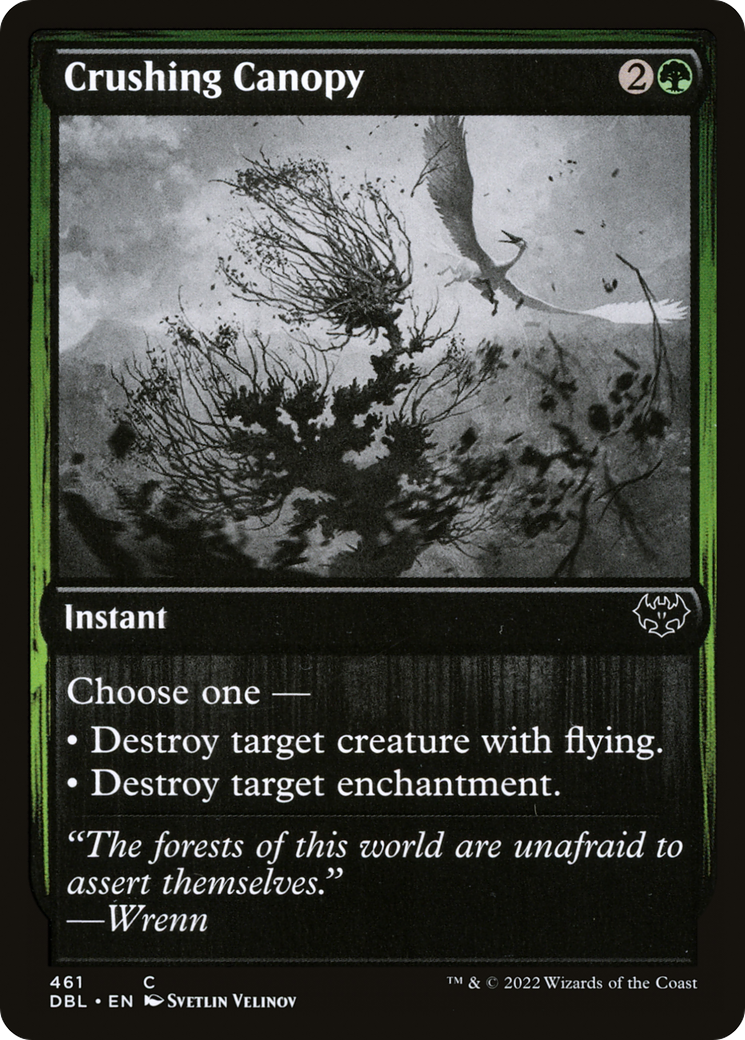Crushing Canopy (DBL-461) - Innistrad: Double Feature Foil