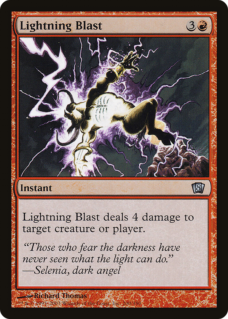 Lightning Blast (8ED-200★) - 8th Edition