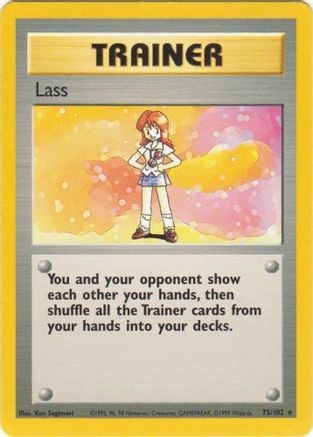 Lass 075/102 Base Set - Rare