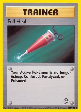 Full Heal 111/130 Base Set 2 - Uncommon