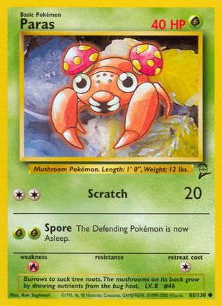 Paras 085/130 Base Set 2 - Common
